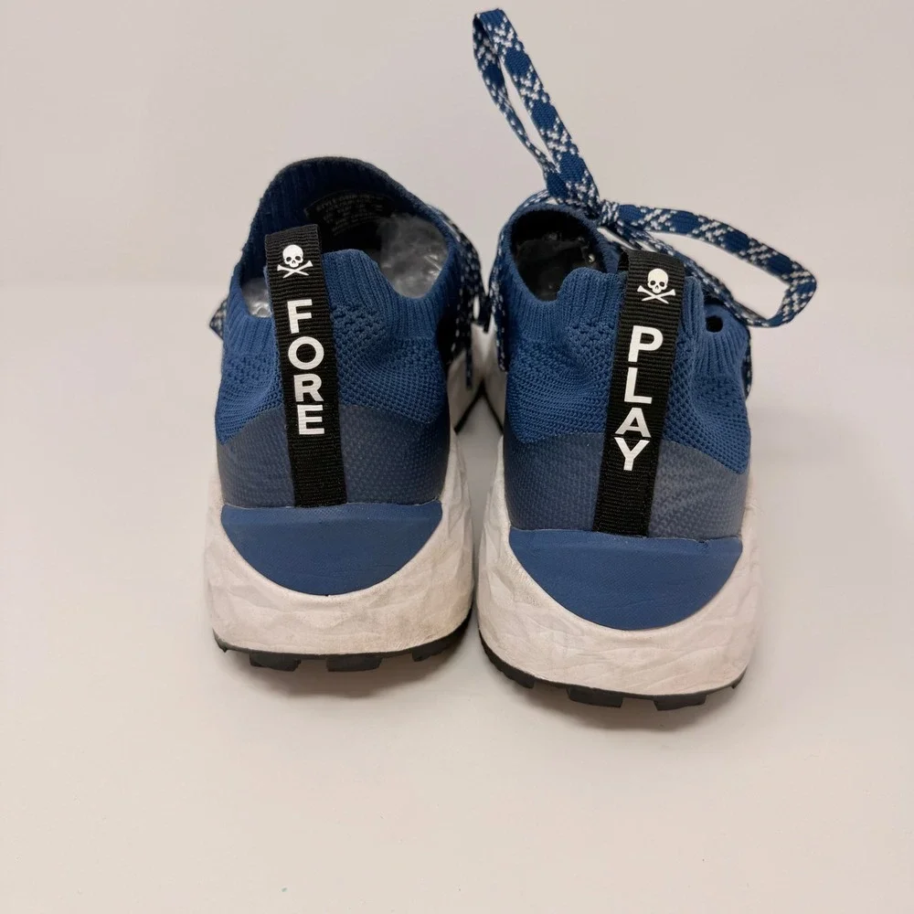 G/FORE MG4.1 Knit Golf Shoes Mens 13 Blue Spikeless Sneakers G4MF19EF07